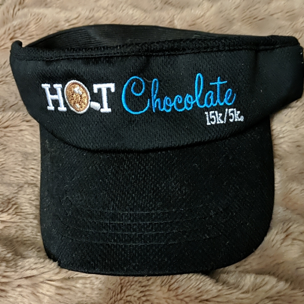 Hot chocolate run visor